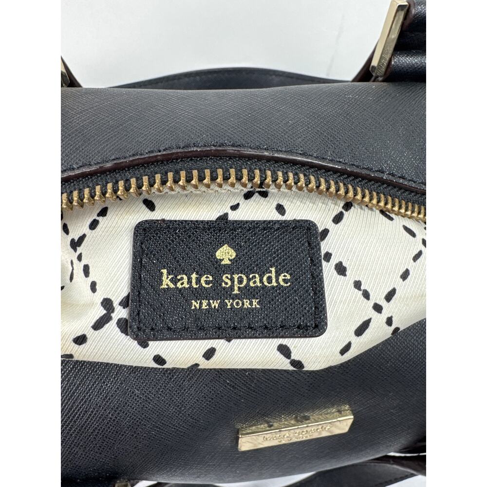 Kate Spade Cassie Newbury Lane Bag, Leather, Black - Picture 7 of 16